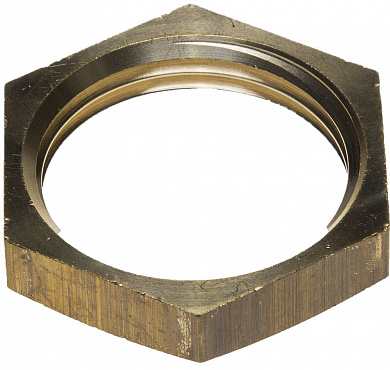 Купить GENERAL FITTINGS 1″, латунь, контргайка (51096-1) в интернет-магазине zubr-vrn в Воронеже