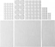 STAYER белый, самоклеящихся, 98 шт., набор мебельных накладок (40917-H98)