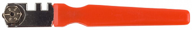 Купить ЗУБР 6000 м, пластмассовая рукоятка, роликовый стеклорез (33636) в интернет-магазине zubr-vrn в Воронеже