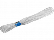 СИБИН 7 мм, 20 м, вязаный, с сердечником, белый, полипропиленовый шнур (50257)