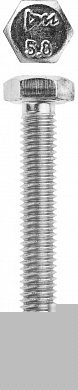 Купить ЗУБР ГОСТ 7798-70, кл. пр. 5.8, M6 х 45 мм, цинк, 5 кг, болт (303080-06-045) в интернет-магазине zubr-vrn в Воронеже