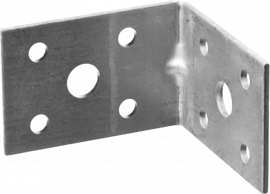 Купить ЗУБР УКУ-2.0, 35 x 50 x 50 x 2 мм, цинк, усиленный крепежный уголок (310116-35-050) в интернет-магазине zubr-vrn в Воронеже