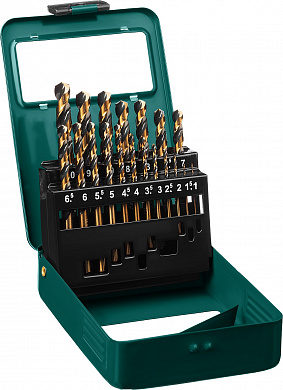 Купить KRAFTOOL COBALT-8, 19 шт, (1-10 мм), сталь М42, HSS-Co(8%), набор сверл по металлу (29656-H19) в интернет-магазине zubr-vrn в Воронеже