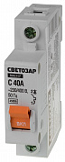 СВЕТОЗАР  1P, 32А, C, 4.5кА, автоматический выключатель (49060-32-С)