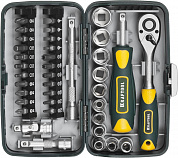KRAFTOOL X-Drive 38, 38 предм., универсальный набор инструмента (27970-H38)