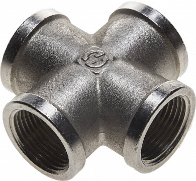 Купить GENERAL FITTINGS внутренняя резьба 3/4″, никель, крестовина (51048-3/4) в интернет-магазине zubr-vrn в Воронеже