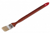 ЗУБР УНИВЕРСАЛ, 38 мм, 1.5″, светлая натуральная щетина, деревянная ручка, все виды ЛКМ, радиаторная кисть (01041-038)