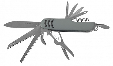 Купить ЗУБР 12 в 1, обрезиненная рукоятка 90 мм, складной, многофункциональный нож (47780) в интернет-магазине zubr-vrn в Воронеже