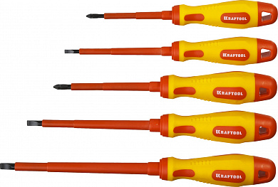 Купить KRAFTOOL X-Drive Electro, 6 предм, набор высоковольтных отверток (250088 - H6) в интернет-магазине zubr-vrn в Воронеже