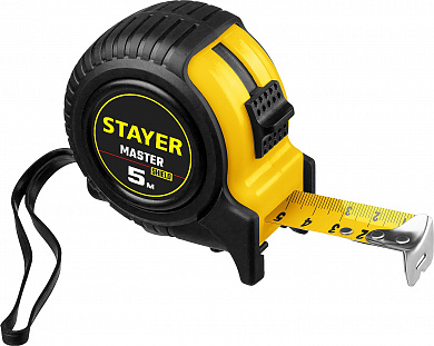 Купить STAYER 5 м х 25 мм, рулетка (34025-05-25) в интернет-магазине zubr-vrn в Воронеже