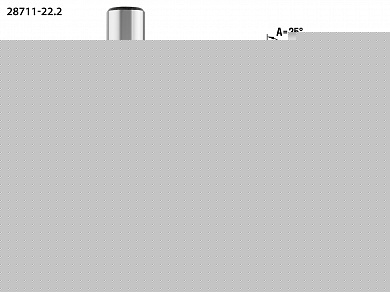 Купить ЗУБР 22.2 x 13 мм, фреза кромочная калевочная (фасочная) №9, Профессионал (28711-22.2) в интернет-магазине zubr-vrn в Воронеже