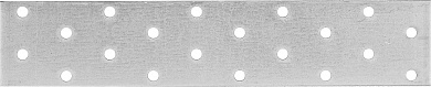 Купить ЗУБР ПС-2.0, 40 x 200 x 2 мм, цинк, соединительная пластина (310256-040-200) в интернет-магазине zubr-vrn в Воронеже