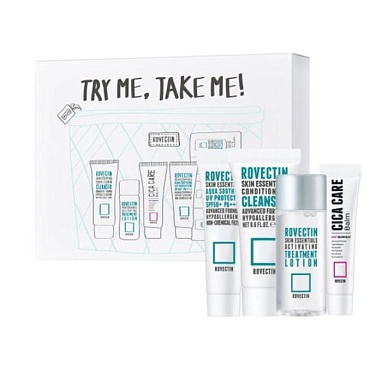 ROVECTIN НАБОР МИНИАТЮР 4-STEP TRY ME KIT