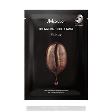 УСПОКАИВАЮЩАЯ ТКАНЕВАЯ МАСКА С ЭКСТРАКТОМ КОФЕ JMSOLUTION THE NATURAL COFFEE CALMING MASK