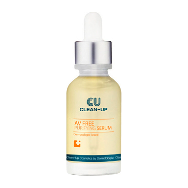 CUSKIN СЕБОРЕГУЛИРУЮЩАЯ СЫВОРОТКА ПРОТИВ ВОСПАЛЕНИЙ CLEAN-UP AV FREE PURIFYING SERUM