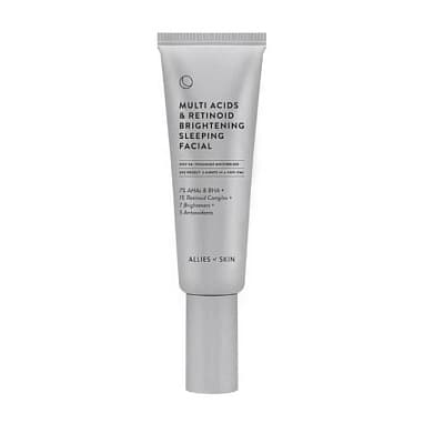 ALLIES OF SKIN НОЧНОЙ ПИЛИНГ С КИСЛОТАМИ И РЕТИНОЛОМ MULTI ACIDS RETINOID BRIGHTENING SLEEPING FACIAL