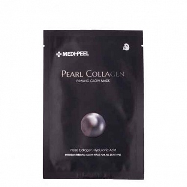 MEDI-PEEL Разглаживающая маска с жемчугом и коллагеном  Pearl Collagen Mask
