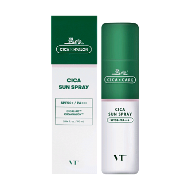 VT Cosmetics Солнцезащитный спрeй для чувствительной кожи Cica Sun Spray SPF50+/PA+++ 150 мл