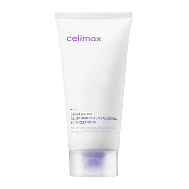 CELIMAX МЯГКАЯ ОЧИЩАЮЩАЯ ПЕНКА DERMA NATURE RELIEF MADECICA PH BALANCING FOAM CLEANSING