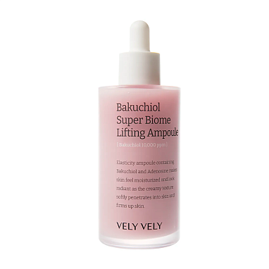 VELY VELY ЛИФТИНГ-СЫВОРОТКА С БАКУЧИОЛОМ BAKUCHIOL SUPER BIOME LIFTING AMPOULE
