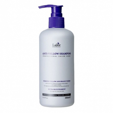 Lador Шампунь оттеночный против желтизны волос Anti Yellow Shampoo, 300 мл