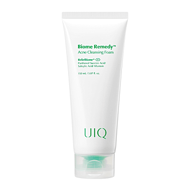 UIQ ОЧИЩАЮЩАЯ ПЕНКА С ПОСТБИОТИКАМИ ПРОТИВ АКНЕ BIOME REMEDY ACNE CLEANSING FOAM