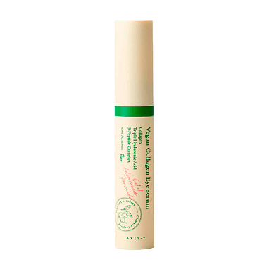 AXIS-Y ПЕПТИДНАЯ СЫВОРОТКА ДЛЯ ВЕК С МАССАЖНЫМ АППЛИКАТОРОМ VEGAN COLLAGEN EYE SERUM