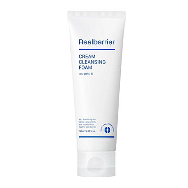 REAL BARRIER КРЕМОВАЯ МЯГКАЯ ПЕНКА С НЕЙТРАЛЬНЫМ PH CREAM CLEANSING FOAM