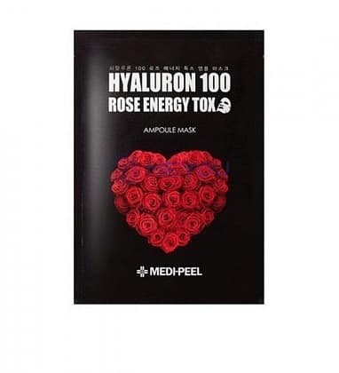 MEDI-PEEL Маска детокс с экстрактом розы и гиалуроновой кислоты  Hyaluron 100 Rose Energy Tox