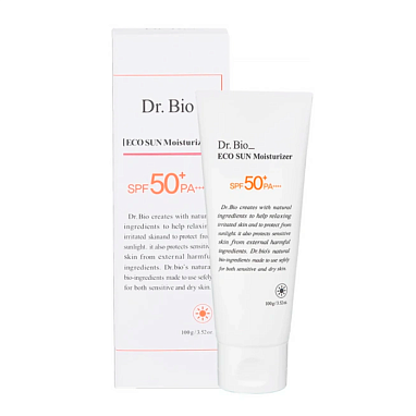 DR. BIO УВЛАЖНЯЮЩИЙ СОЛНЦЕЗАЩИТНЫЙ ТАЮЩИЙ КРЕМ ECO SUN MOISTURIZER SPF 50+/PA++++ 