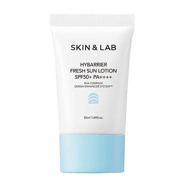 SKIN&LAB СОЛНЦЕЗАЩИТНЫЙ КРЕМ ДЛЯ СУХОЙ И ЧУВСТВИТЕЛЬНОЙ КОЖИ HYBARRIER FRESH SUN LOTION SPF 50+ PA++++