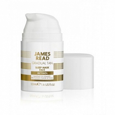 JAMES READ Ночная маска для лица уход и загар с ретинолом SLEEP MASK FACE WITH RETINOL, 50 мл