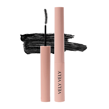VELY VELY СУПЕРСТОЙКАЯ ТУШЬ ДЛЯ РЕСНИЦ - ЧЕРНЫЙ SUPER SLIM MASCARA – 01 BLACK