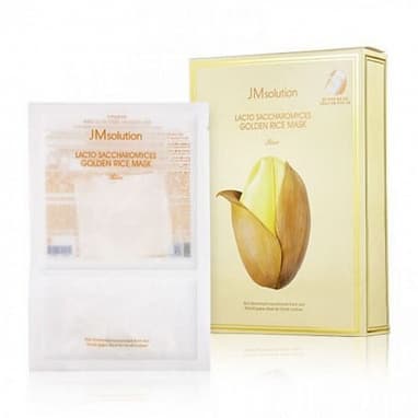 JM Solution Тканевая маска, двойная "РИС"  Lacto Saccharomyces Golden Rice Mask