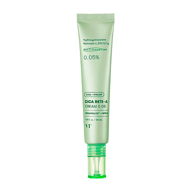VT COSMETICS ВОССТАНАВЛИВАЮЩИЙ КРЕМ ДЛЯ ЛИЦА С РЕТИНОЛОМ VT CICA RETI-A CREAM 0.05 