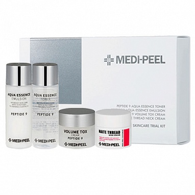 Medi-Peel Premium Подарочный набор (2 крема, пенка и гель для умывания) Daily Care Kit Edition.2 (15мл15мл10г10г)
