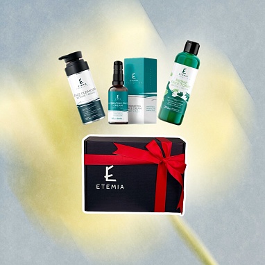 ПОДАРОЧНЫЙ БОКС "ETEMIA НАБОР СРЕДСТВ ДЛЯ УХОДА ЗА ЛИЦОМ" 3 В 1
