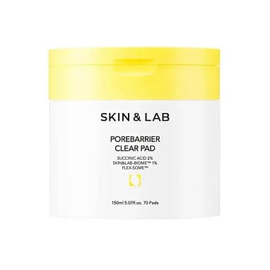 SKIN&LAB  ОЧИЩАЮЩИЕ ПЭДЫ ДЛЯ СУЖЕНИЯ ПОР POREBARRIER CLEAR PAD