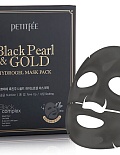 PETITFEE ГИДРОГЕЛЕВАЯ МАСКА ЧЕРНЫЙ ЖЕМЧУГ И ЗОЛОТО BLACK PEARL & GOLD HYDROGEL MASK PACK