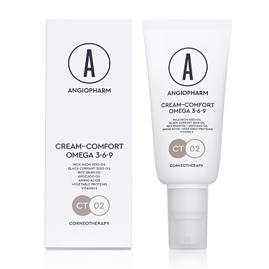 ANGIOPHARM КРЕМ-КОМФОРТ С КОМПЛЕКСОМ ОМЕГА 3–6–9