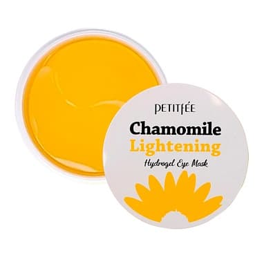 PETITFEE ГИДРОГЕЛЕВЫЕ ПАТЧИ ОСВЕТЛЯЮЩИЕ CHAMOMILE LIGHTENING HYDROGEL EYE MASK