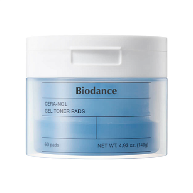 BIODANCE ГЕЛЕВЫЕ ТОНЕР-ПЭДЫ С ЛЕДНИКОВОЙ ВОДОЙ CERA-NOL GEL TONER PADS