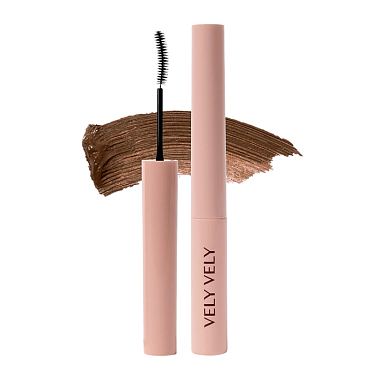 VELY VELY СУПЕРСТОЙКАЯ ТУШЬ ДЛЯ РЕСНИЦ - КОРИЧНЕВЫЙ SUPER SLIM MASCARA – 02 BROWN