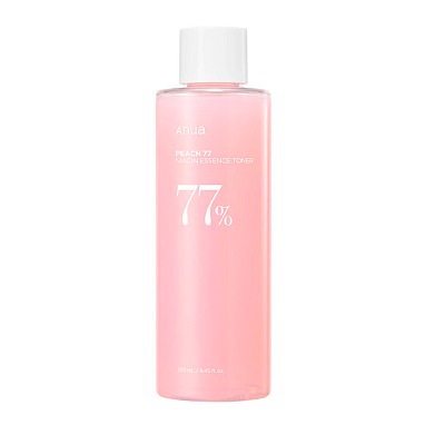 ANUA ТОНЕР-ЭССЕНЦИЯ С ЭКСТРАКТОМ ПЕРСИКА ДЛЯ СИЯНИЯ И ГЛАДКОСТИ PEACH 77 NIACIN ESSENCE TONER