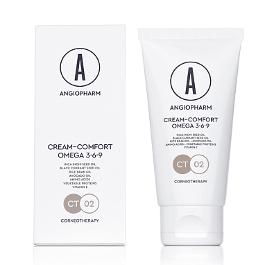 ANGIOPHARM КРЕМ-КОМФОРТ С КОМПЛЕКСОМ ОМЕГА 3–6–9
