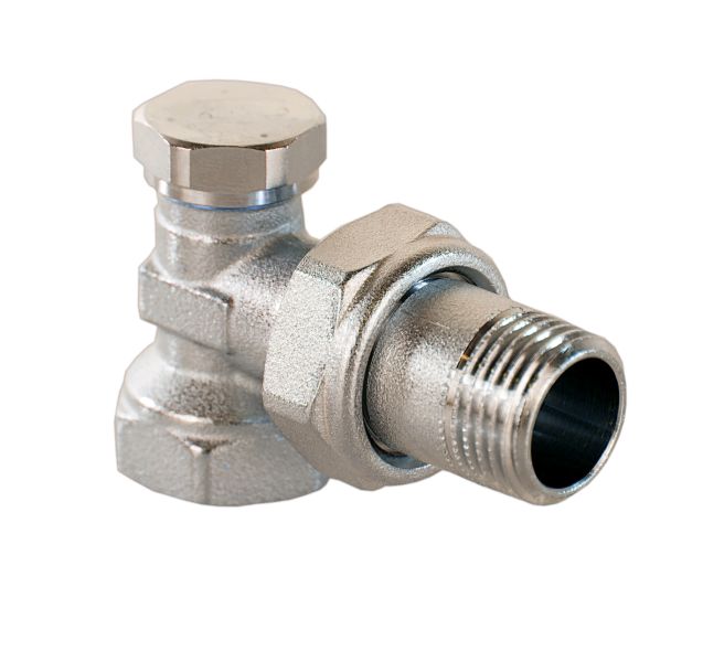 фото Клапан настроечный VALTEC д/радиатора угловой 1/2" VT.019.N.04