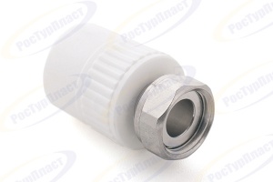 фото Муфта с накидной гайкой 25х3/4" PPRS