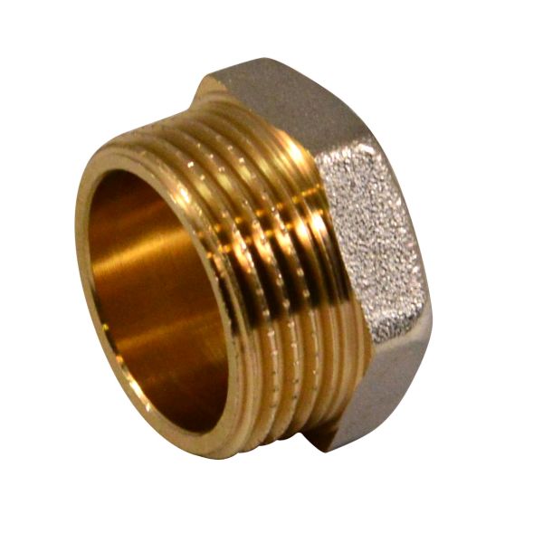 фото Заглушка с нар.рез. 1/2" СТМ