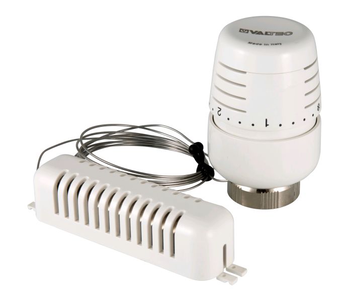 фото Термоголовка с выносным накладным датчиком (диап 20-60С) 2м VALTEC VT.5012.0.0