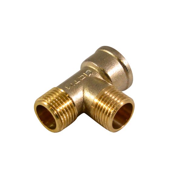 фото Тройник 1/2" г/ш/ш СТМ